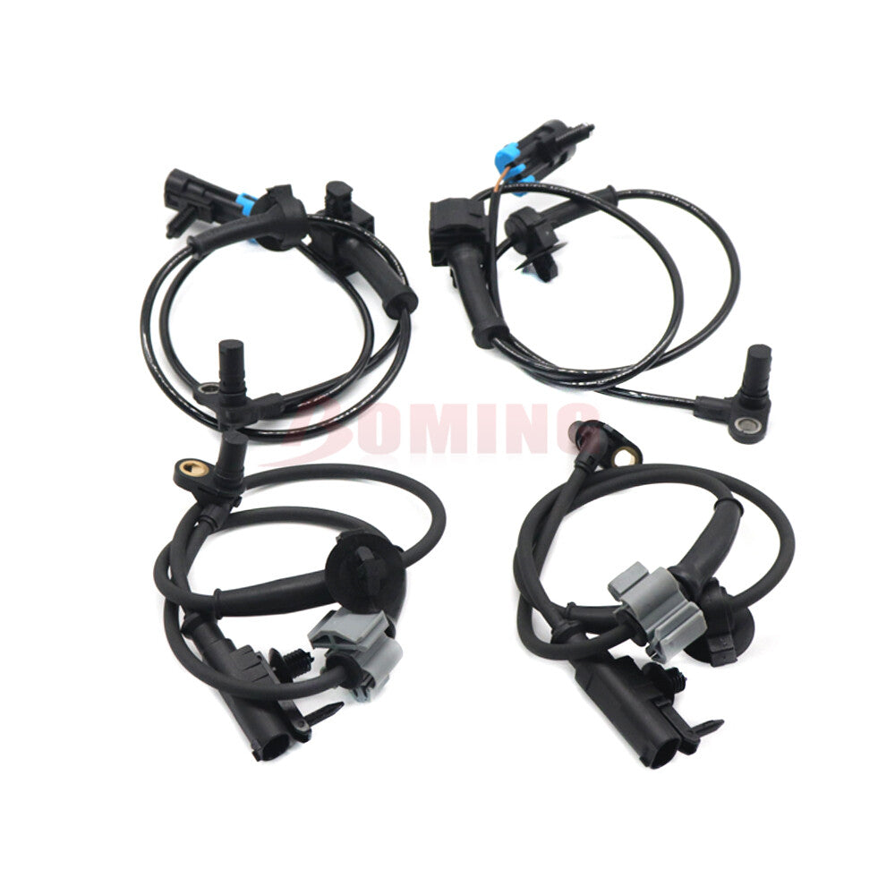 for Cadillac for Chevy Suburban Tahoe for GMC for Yukon ABS Wheel Speed Sensors Front & Rear