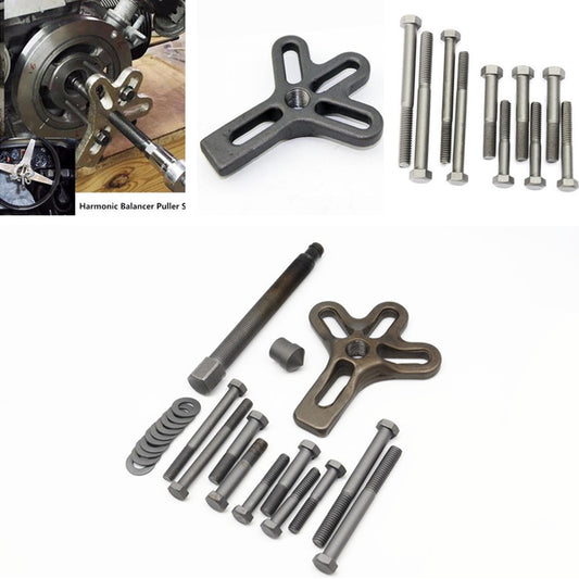 23 ¡Á Car Steering Wheel Puller Harmonic Balancer Gear Crankshaft Removal Pulling