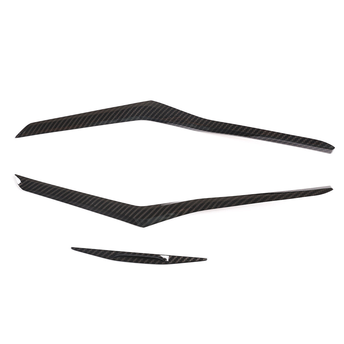 3-Piece Carbon Fiber ABS Shift Gearbox Frame Trim Side Cover for 3 G20 n