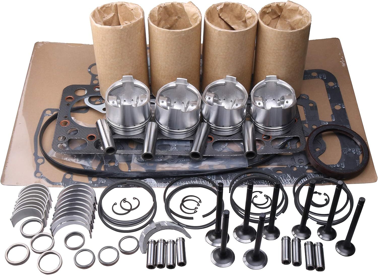 06E198151H KS 4x Piston Rings Set STD mast 85.5mm compatible with for Audi A4 A6 Q5 3.2L 19856 B