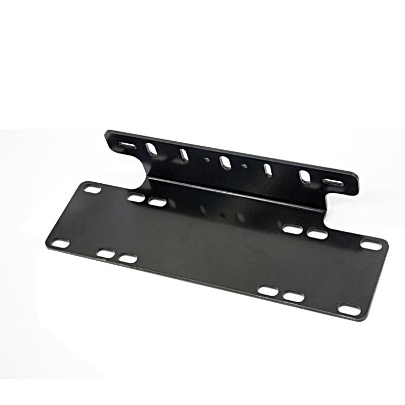 Car front bumper license plate mounting bracket for Jeep LED light strips - n