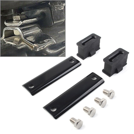 Muffler Hanger Bracket Kit Black Fit for Harley-Davidson Street Road Glide 1985-2022