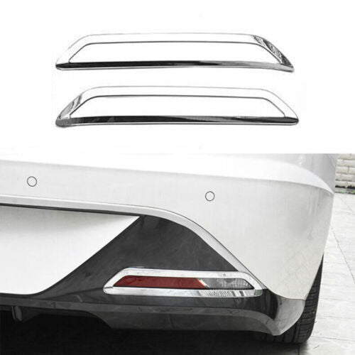 for Hyundai Sonata 2020-2023 Chrome Car Rear Fog Light Frame Cover Trims Decorat