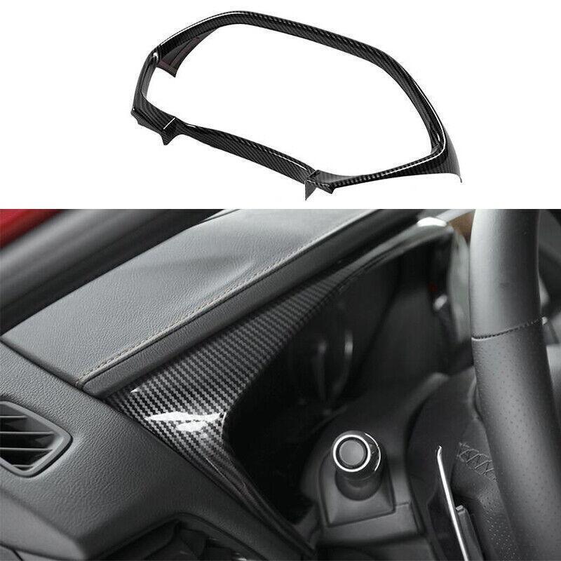 for Cadillac CT4-V CT4 2020-2023 Carbon Fiber Instrument Dash Speedometer Frame