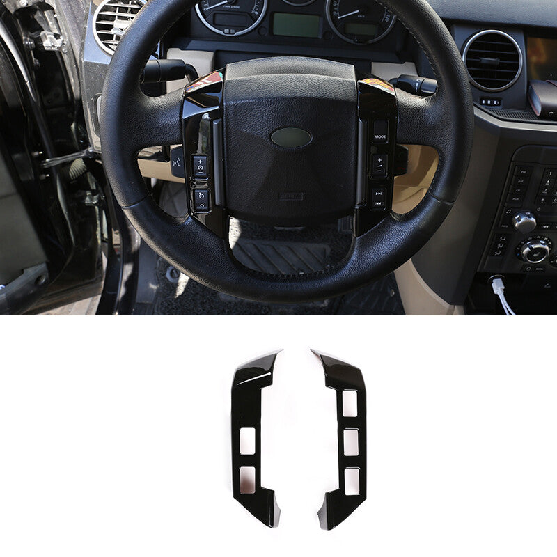 Steering wheel button cover trim for Land Rover Discovery 3 and for Land Rover for Range Rover Sport- n