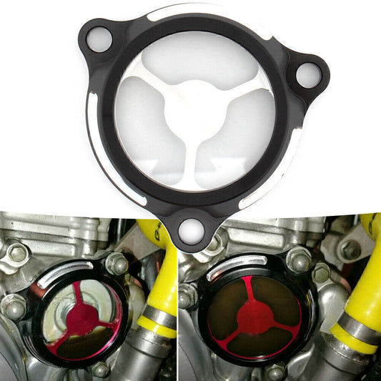 White Engine Oil Filter Cover for SUZUKI DRZ400 DRZ 400S DRZ 400SM DRZ400E 2021