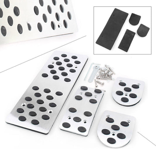 Car Fuel Brake Footrest Foot Pedals for Toyota for Corolla RAV4 Yaris Manual MT Q