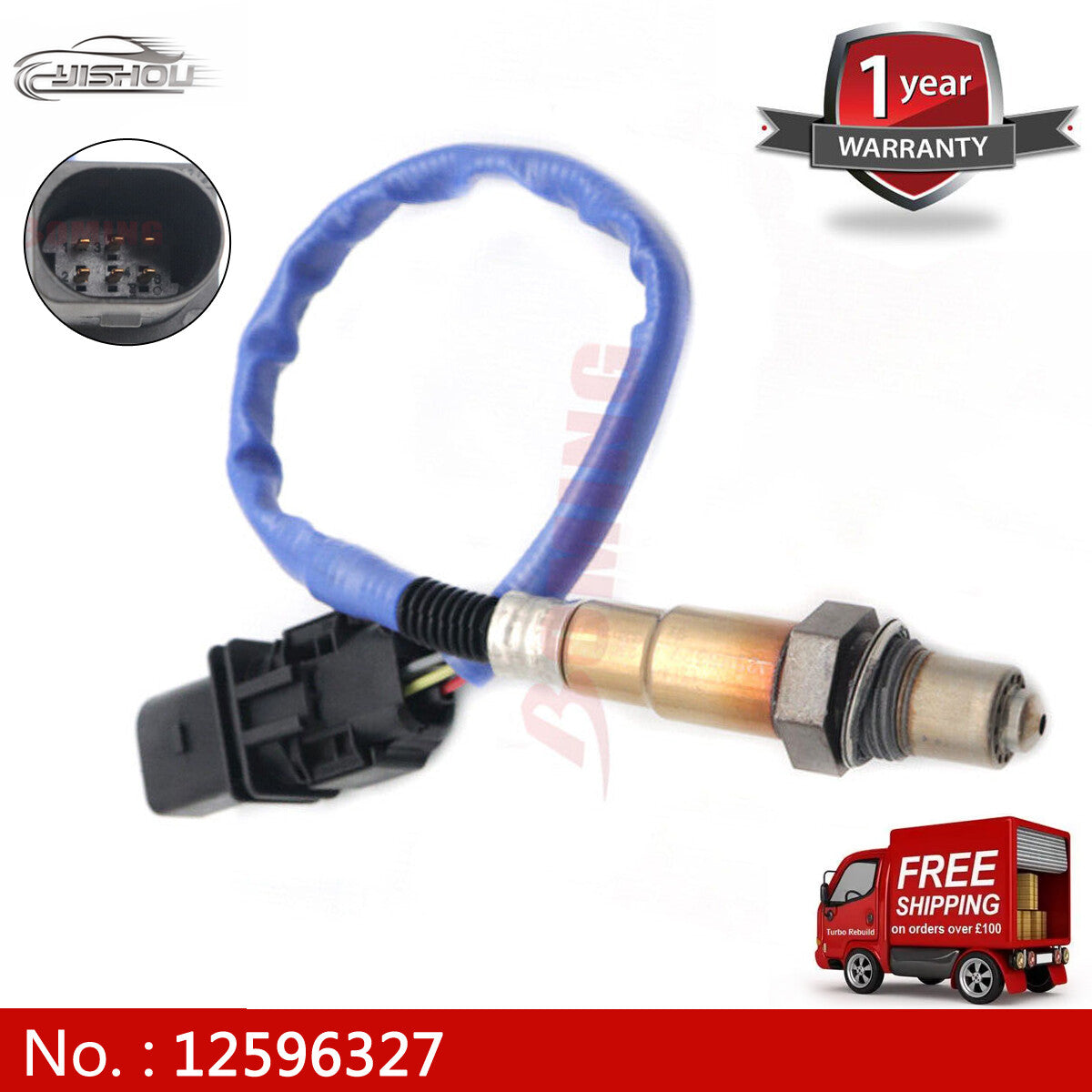 12596327 Upstream Oxygen (O2) Sensor for Audi S5, S6, for Cadillac CTS, SRX, STS (2005-2012)