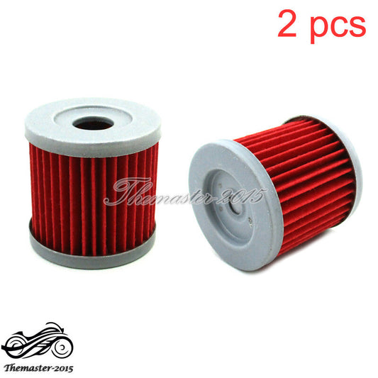 2 Oil Filter for Suzuki DRZ400 DRZ400E DRZ400S DRZ400SM for Kawasaki KFX400 KLX400SR Q
