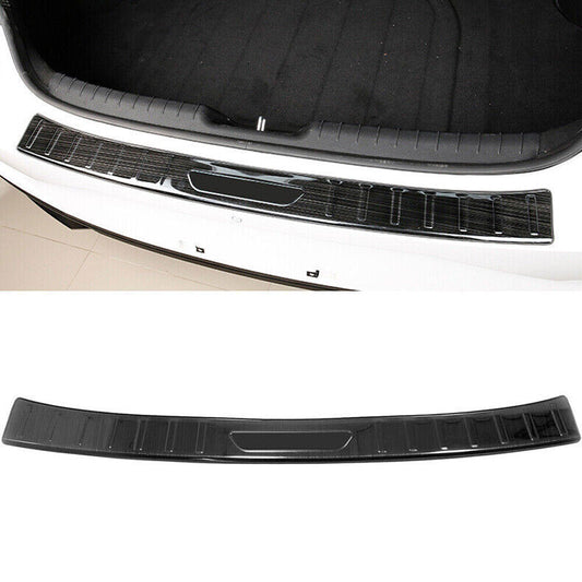 for Hyundai for Elantra 2021-23 Black Steel Rear Bumper Trunk Protector Guard Plate