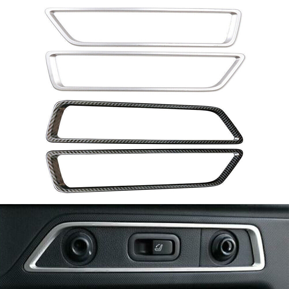 2x Car Rear Trunk Switch Button Cover Trim for Subaru Forester SK 2019 2020