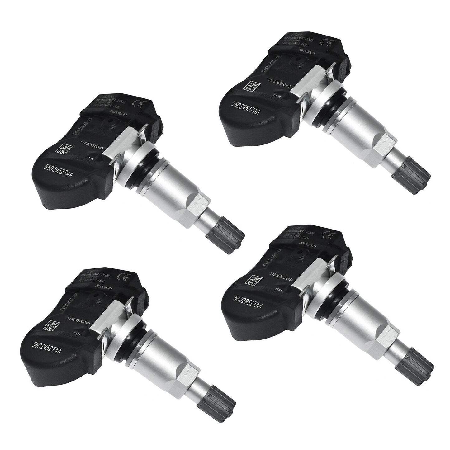 4x Tire Pressure Sensor TPMS 433MHz for 2012-2013 for Chrysler 200 for Dodge Avenger US