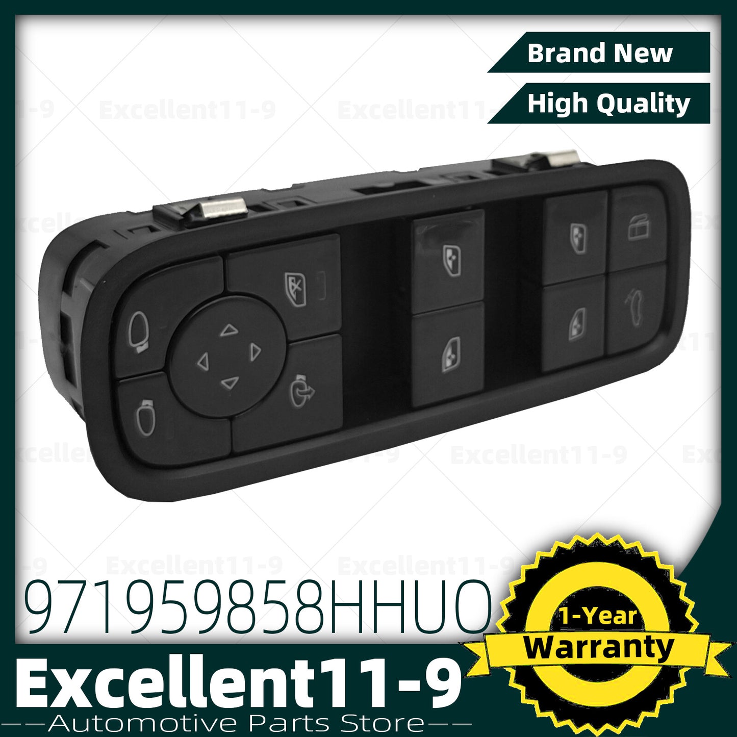 Front left window switch for 2018 - 2021 for Panamera for Cayenne #971959858HHHUO- n