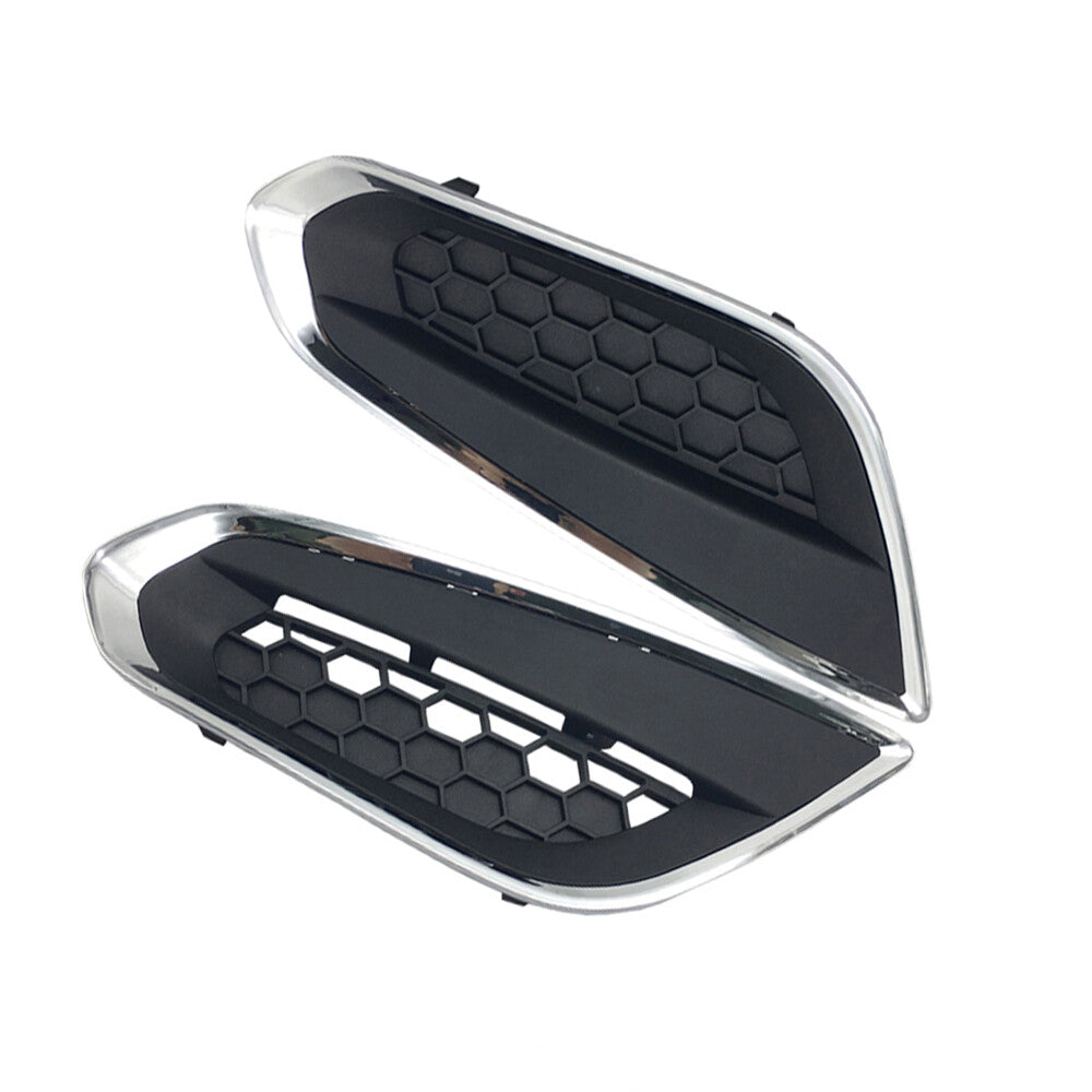 Fits For S60 2010-2013 2x Front Left Right Side Bumper Fog Light Grille Cover