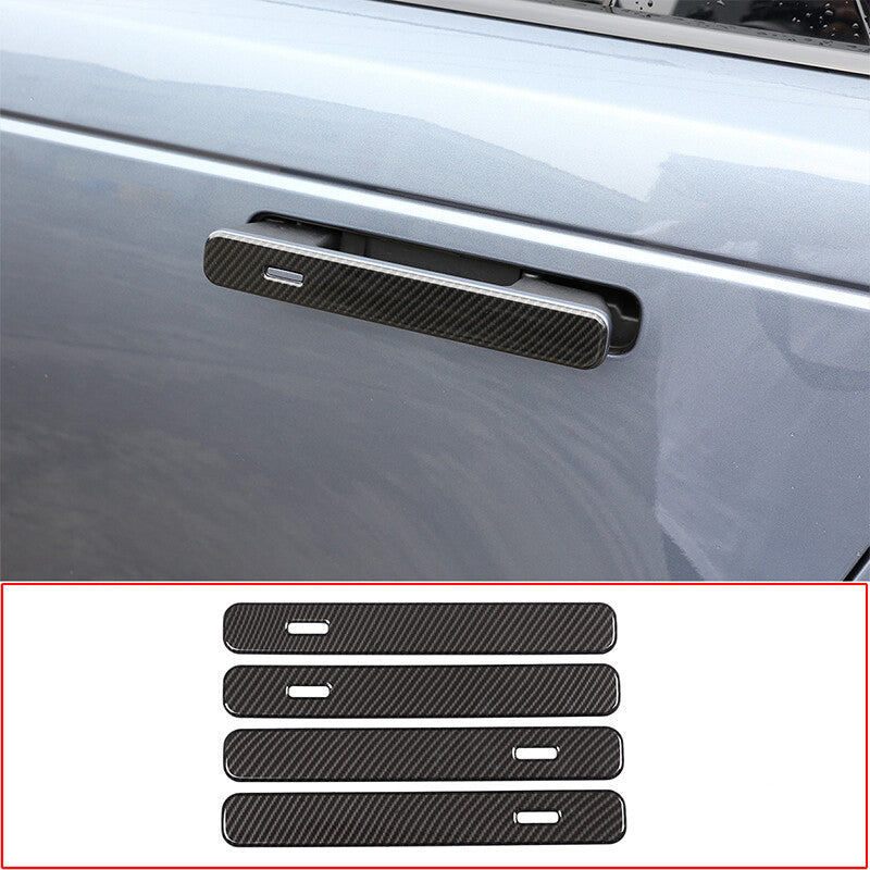 Carbon fiber ABS side door handle covers suitable for Land Rover for Range Rover Velar 2017-21 n
