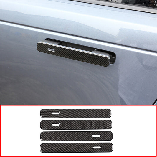Carbon fiber ABS side door handle covers suitable for Land Rover for Range Rover Velar 2017-21 n