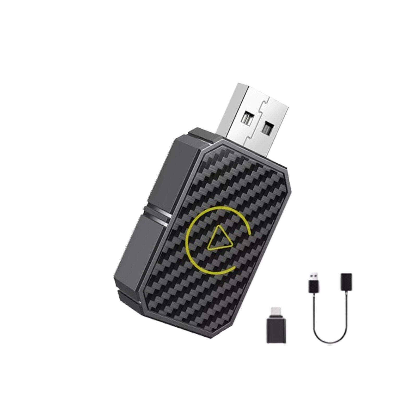 for Mini Wireless Car Play Adapter for Apple Plug Play Low Latency Converts Wire2g