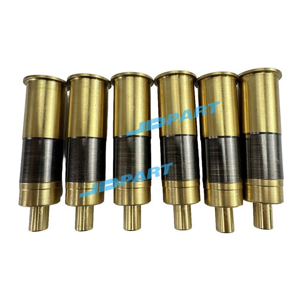 6-piece FE6 fuel injector nozzle sleeve 11070-Z5514 for excavator parts -