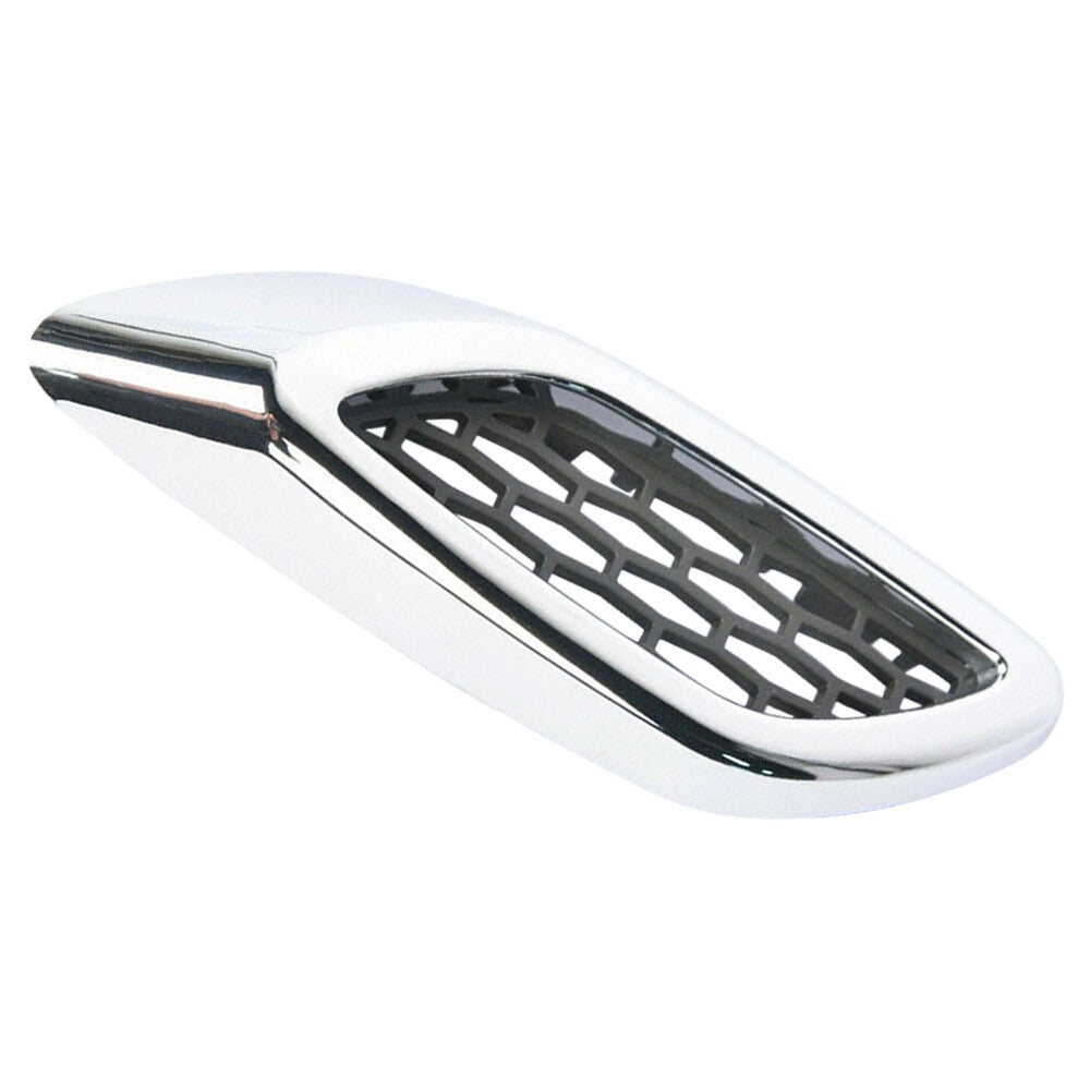 for Maserati Levante Front Right Side Lateral Chrome Fender Air Vent Trim Bright