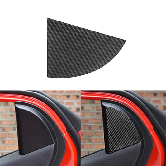 2Pcs Rear Door Handles Trim Cover For CLA 2014-2018/GLA 2015-2018 v