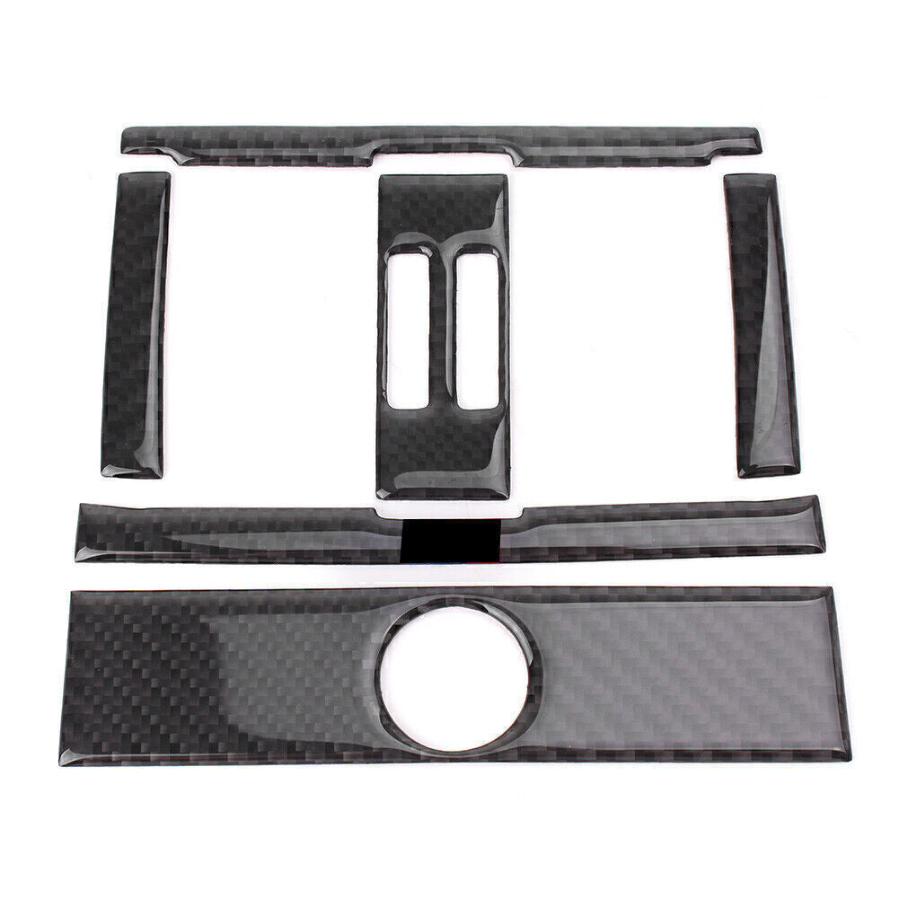 Rear Air Outlet Frame Trim Cover Carbon Fiber for BMW 3-Series F30 2013-2015 Car