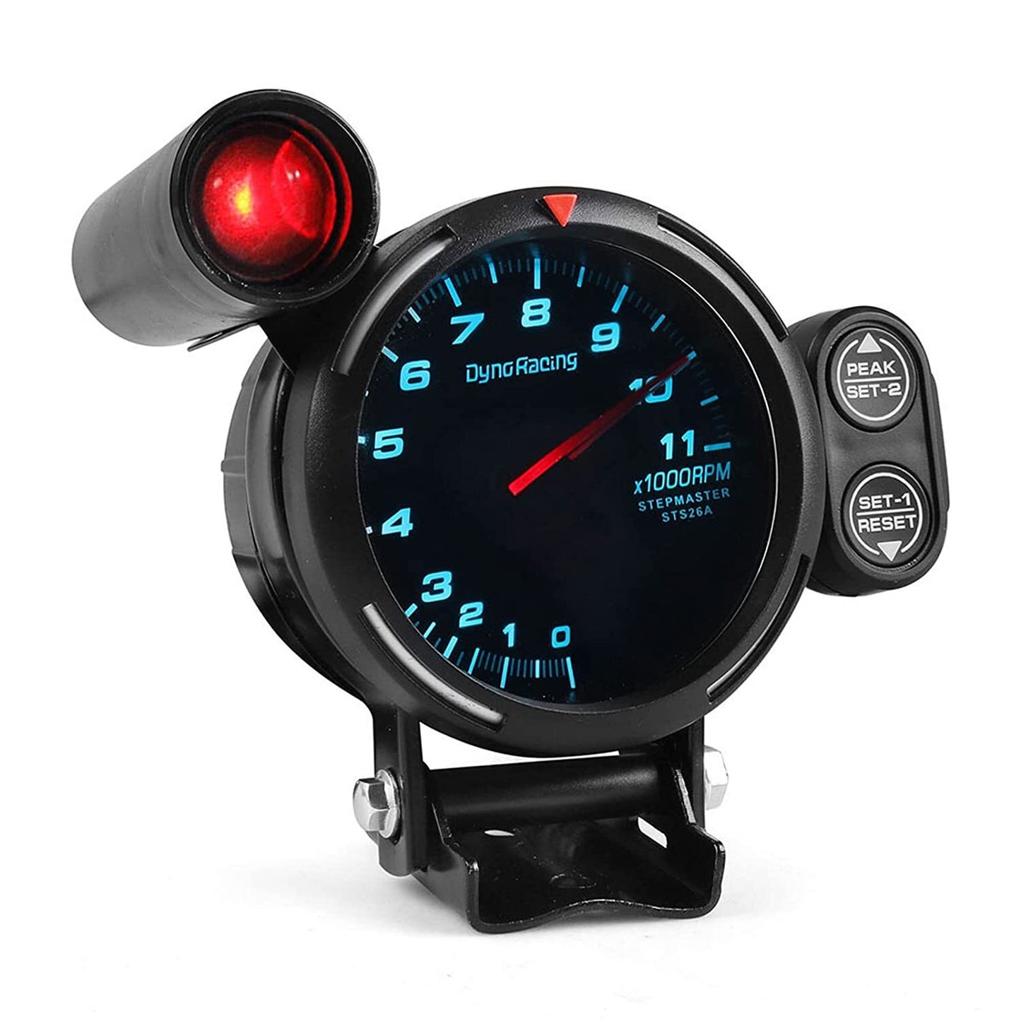 3.5-inch 7-color LED automotive pointer tachometer (RPM meter) high-speed stepper motor