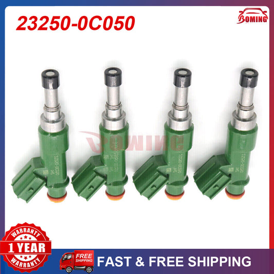 NEW 23250-0C050 Fuel Injectors for Toyota Hilux Vigo 2TR Car-styling 4Pcs