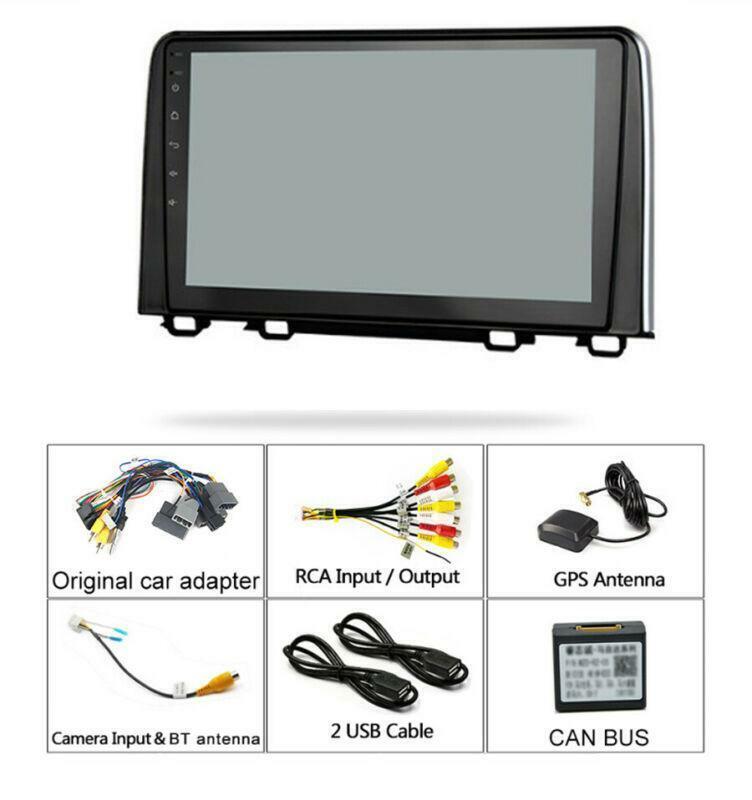 For CR-V 2017-2020 CRV 10.1 Android 9.1 Car Stereo Radio GPS Navigation 2+32GB