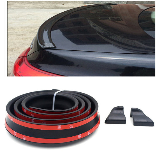 Car boiler wing lip sticker using super strong automotive story 4.9 ft x 1- n