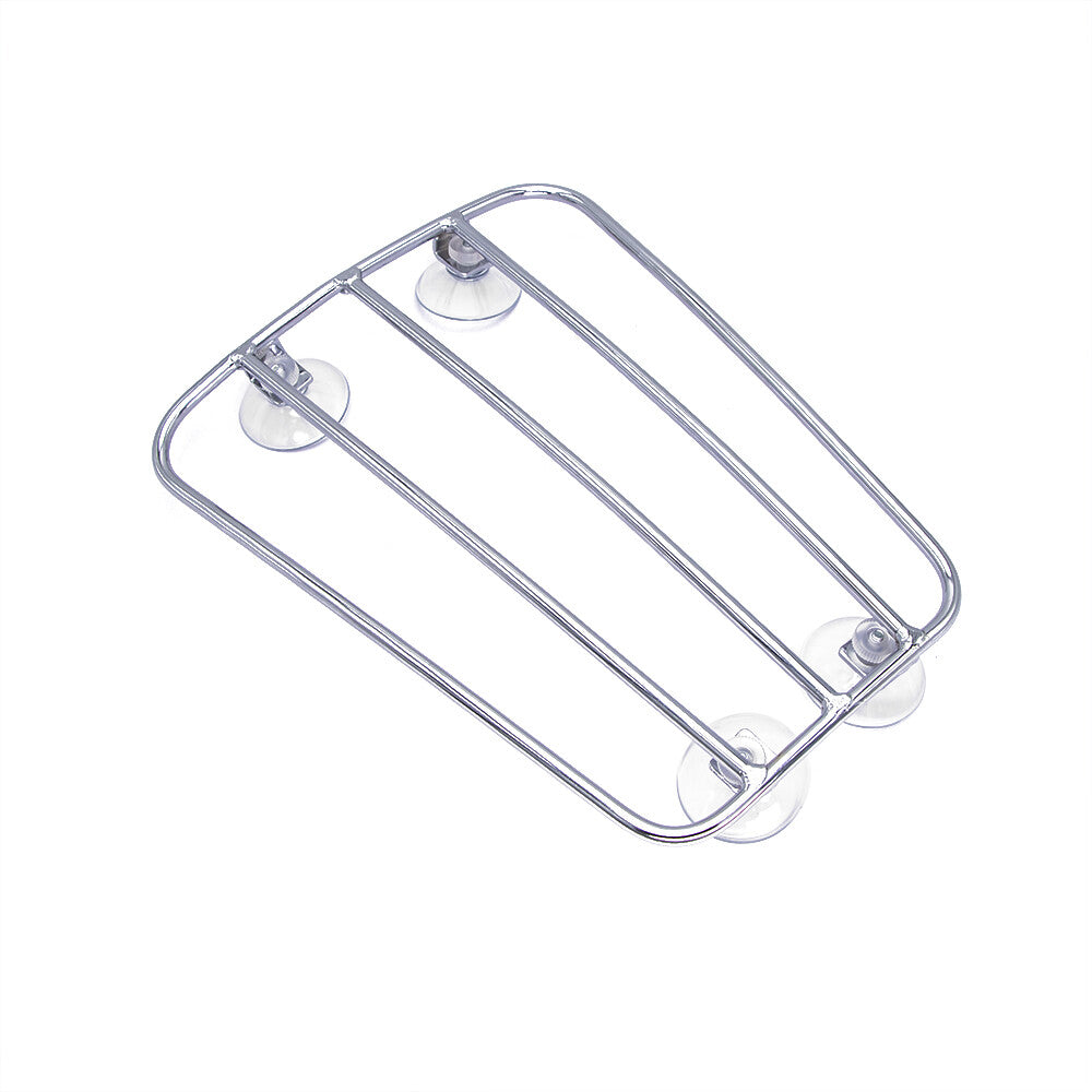 Universal Motorcycle Chrome Steel Fuel Gas Tank Parcel Rack for Harley for Triumph Q
