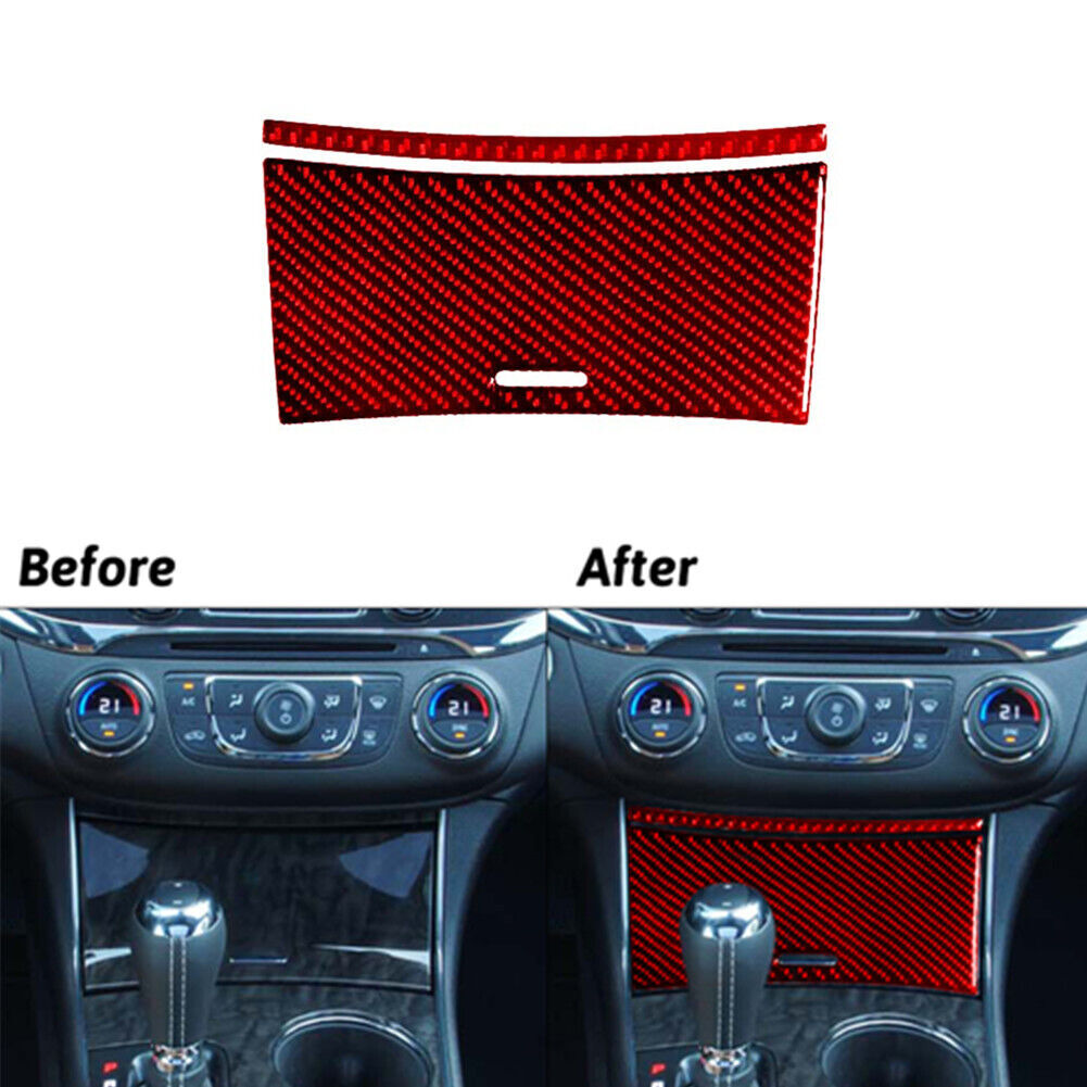 4x Carbon Fiber Central Ashtray Trim Cover For Quest 2004-2006 Type A v