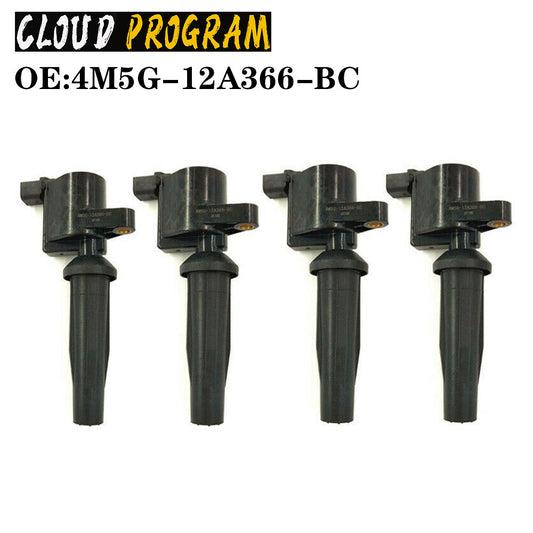 For 2005-2008 Focus for Mazda New Iginition Coil 4M5G-12A366-BC (4pcs) New n