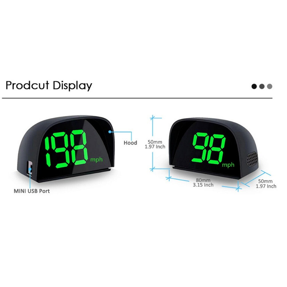 Car Digital GPS Speedometer Head Up Display Speedometer Replacement For All Cars n