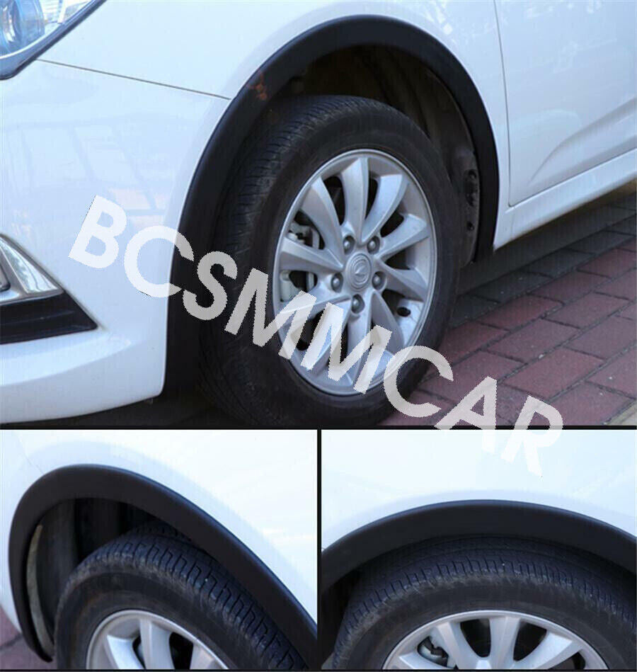 Car Wheel Fender Extension Rubber Moulding Flare Trim Protector Accessories