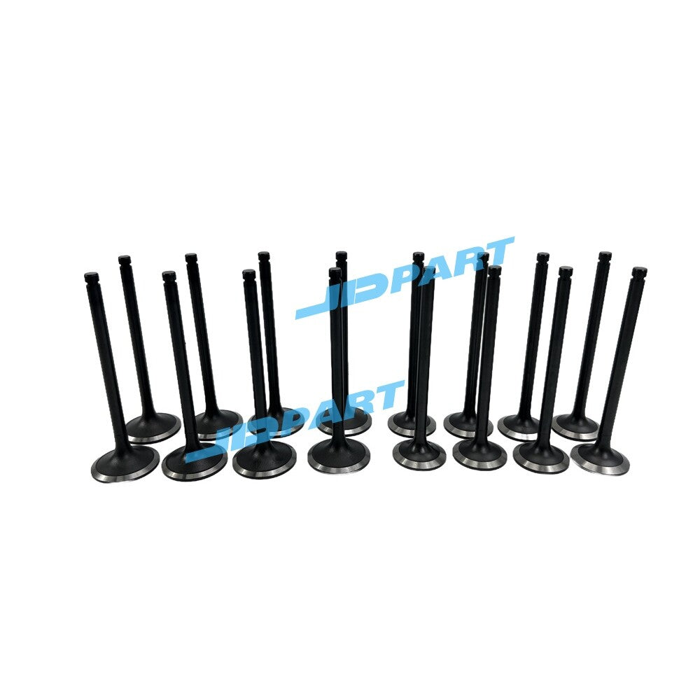 16-piece 3208 intake and exhaust valve set for Caterpillar engine parts -