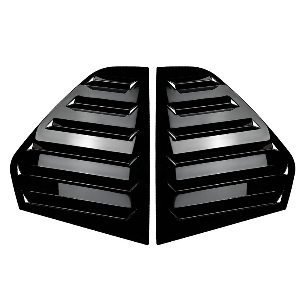 Rear Window Side Vent Shutter Louver Cover Trim for VW for Golf 8 MK8 2020-2022 Pair