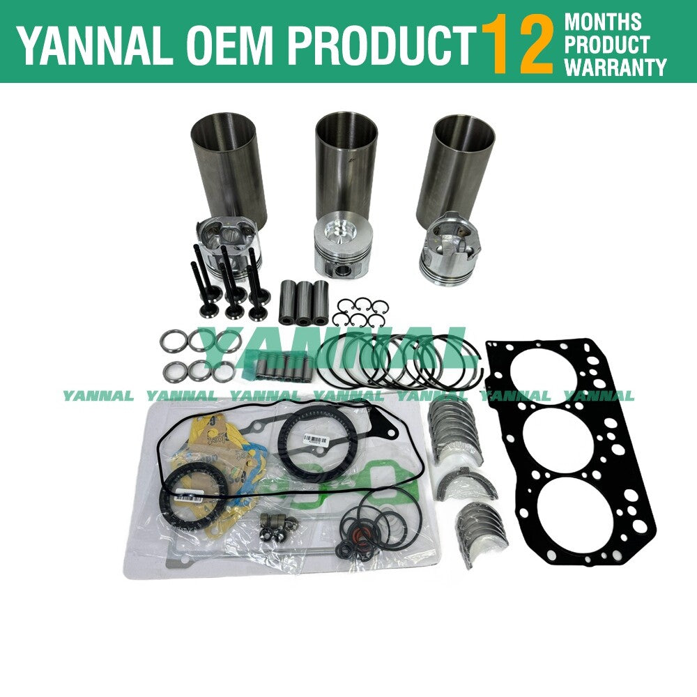 Suitable for ISUZU 3AB1 crankshaft main bearing connecting rod bearing kit thrust cleaning machine -