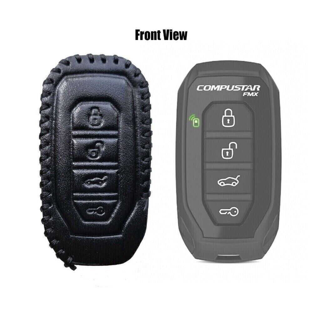 Leather Case Replace for Compustar Prime G15 1Way Remote Case RF-P1WG15-FM Black n