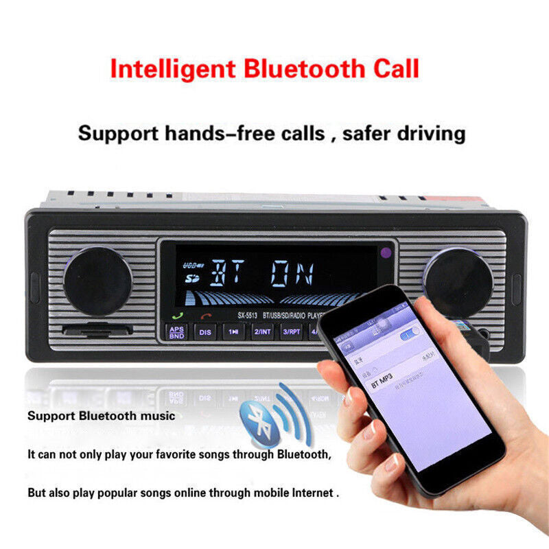 US 4-Channel Digital Bluetooth Audio USB/SD/FM/WMA/MP3/WAV Radio Stereo v