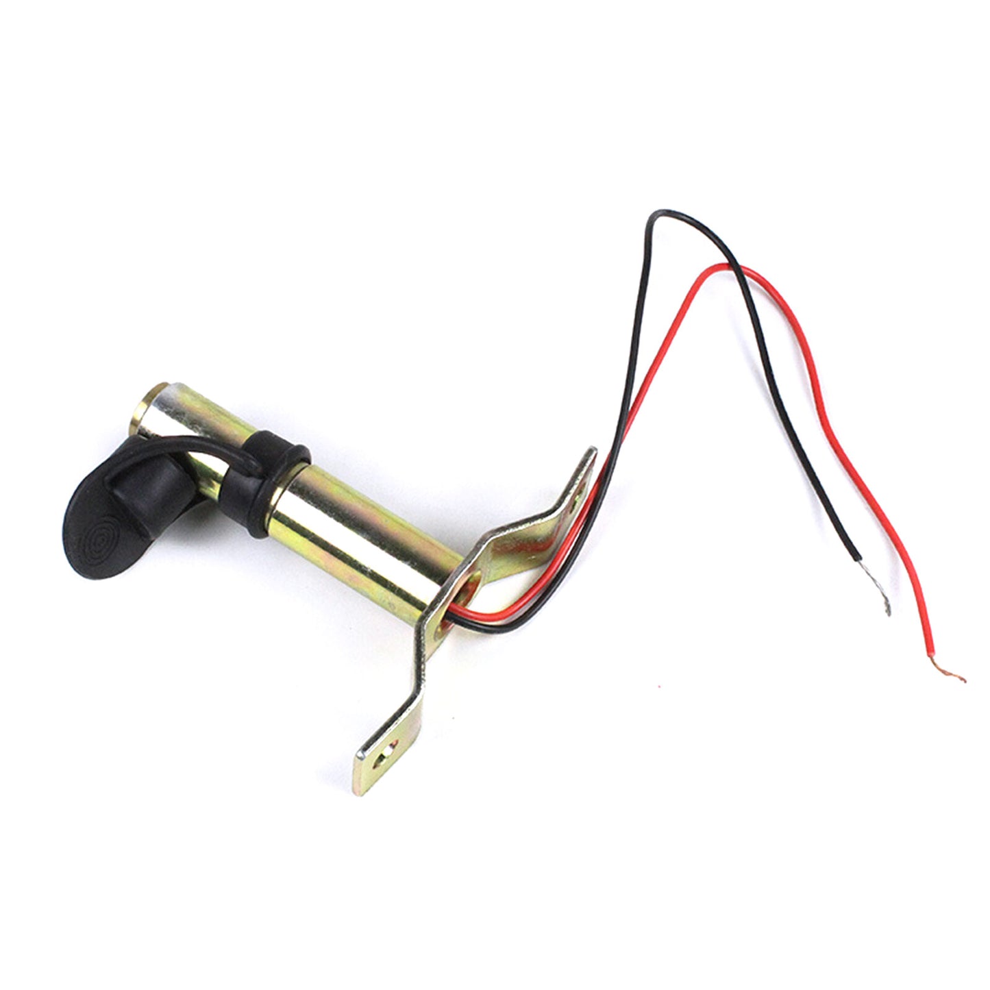 Amber Rotating Flashing Beacon Light Mounting DIN Pole Stem Bracket Tractor