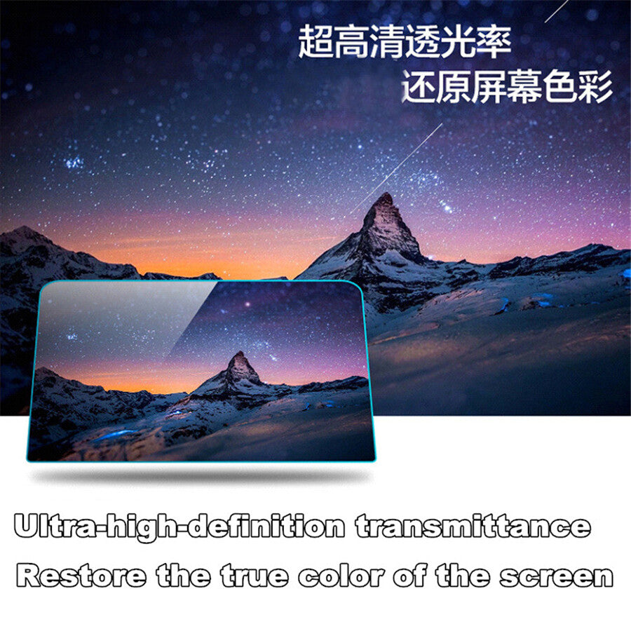 5D Curved Car Navigation Screen Protector 9H Tempered Film Universal 10.1 inch