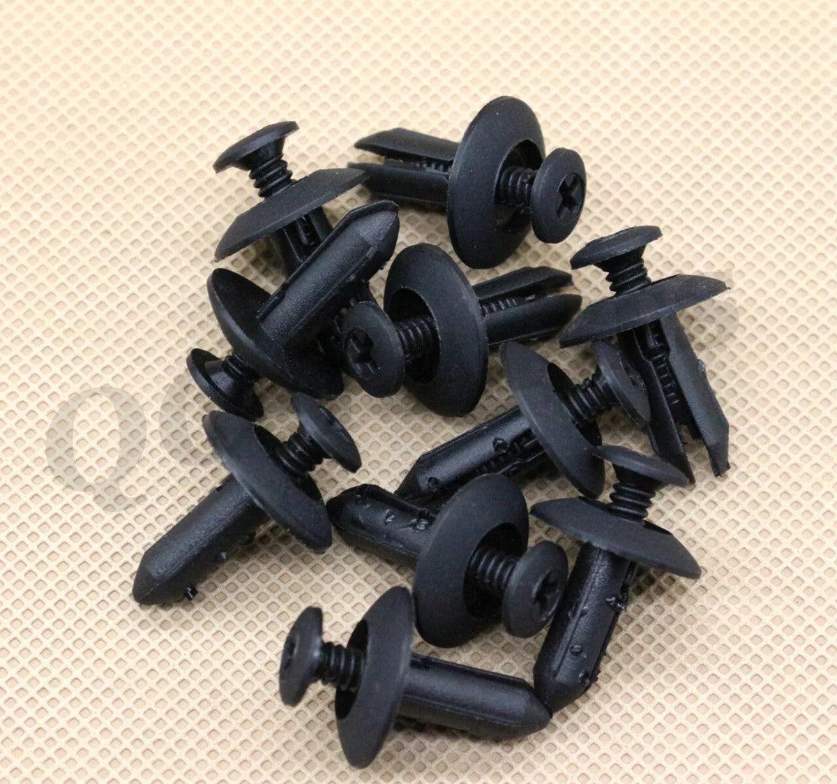 10 Fastener Clips for Dodge for Ram  for ford  Front Airbag Splash Protector Fixtures