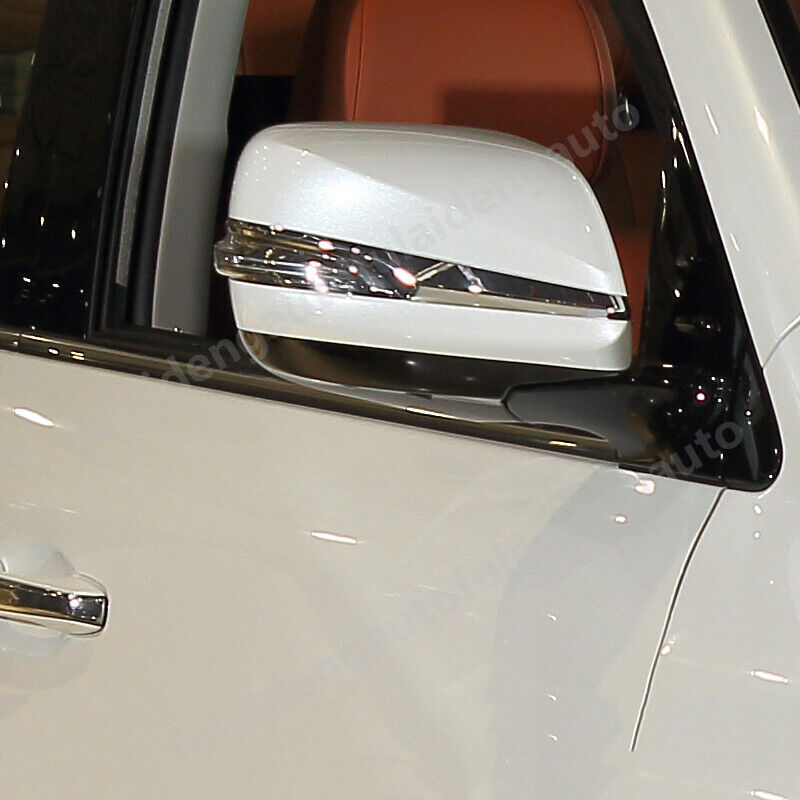 for LEXUS LX570 2016-2021 ABS Chrome Rearview Side Mirror Cover Trim Decor Strip