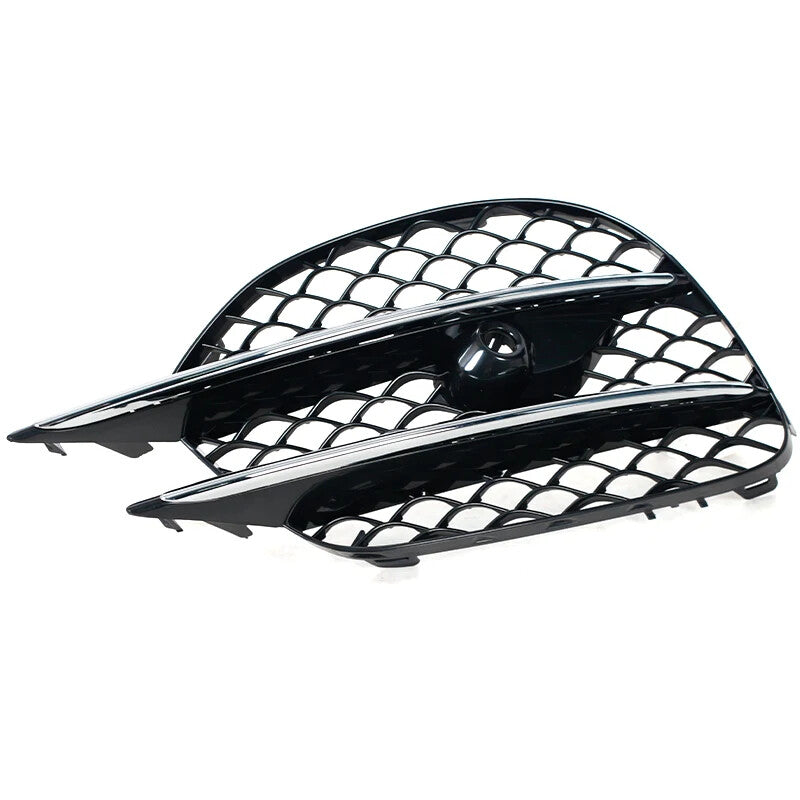 1 pair of front fog light protector frame grille for Mercedes-Benz S-Class W222 Sport