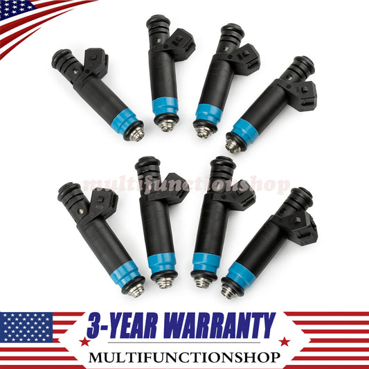 Set of 8 850cc High Impedance Fuel Injectors 80LB for DEKA 4 EV1 109991