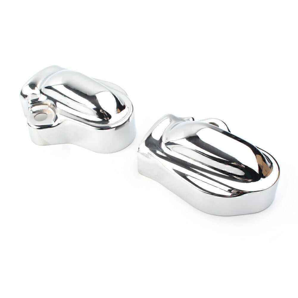 Bar& Shield Rear Axle Nut Covers For V-Rod VRSC Muscle VRSCF 2002-2017 Chrome Q