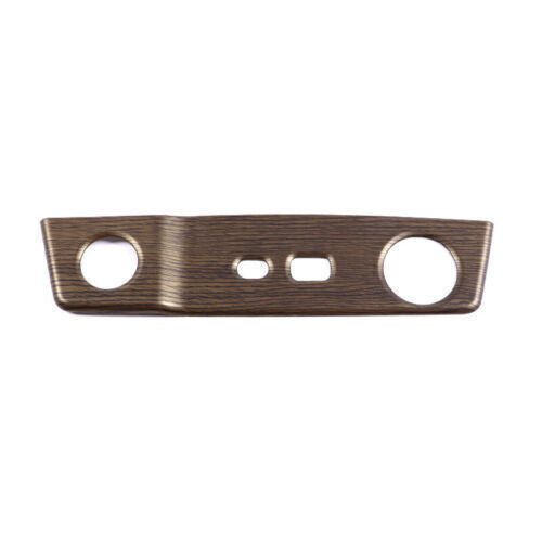 1P Wood Grain Middle Console Cigarette Lighter Panel Trim for Nissan Rogue 21-23