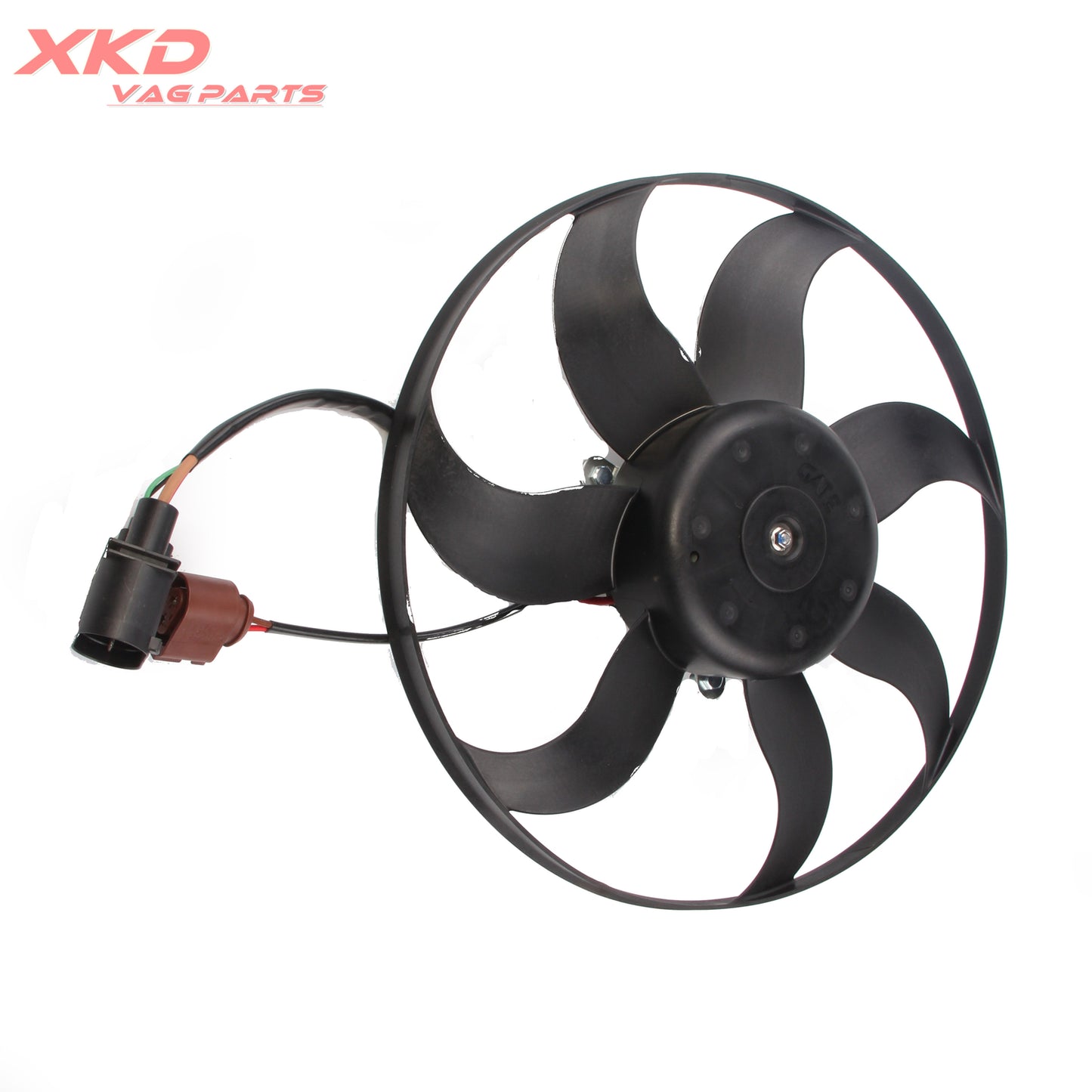Radiator Cooling Fan Assembly fit for VW for Golf for Jetta for Passat for AUDI A3 3C0959455F Q