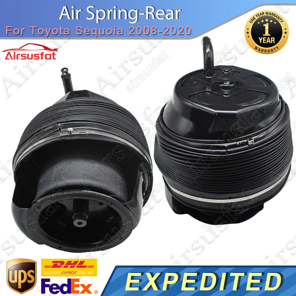 Pair for Toyota Sequoia 2008-2020 Rear LeftRight Air Suspension Spring Bags