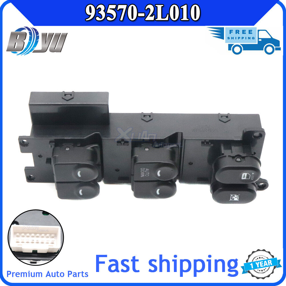 One main power window switch is suitable for 09-12 for Hyundai for Elantra Touring 2.0L 93570-2L010- v
